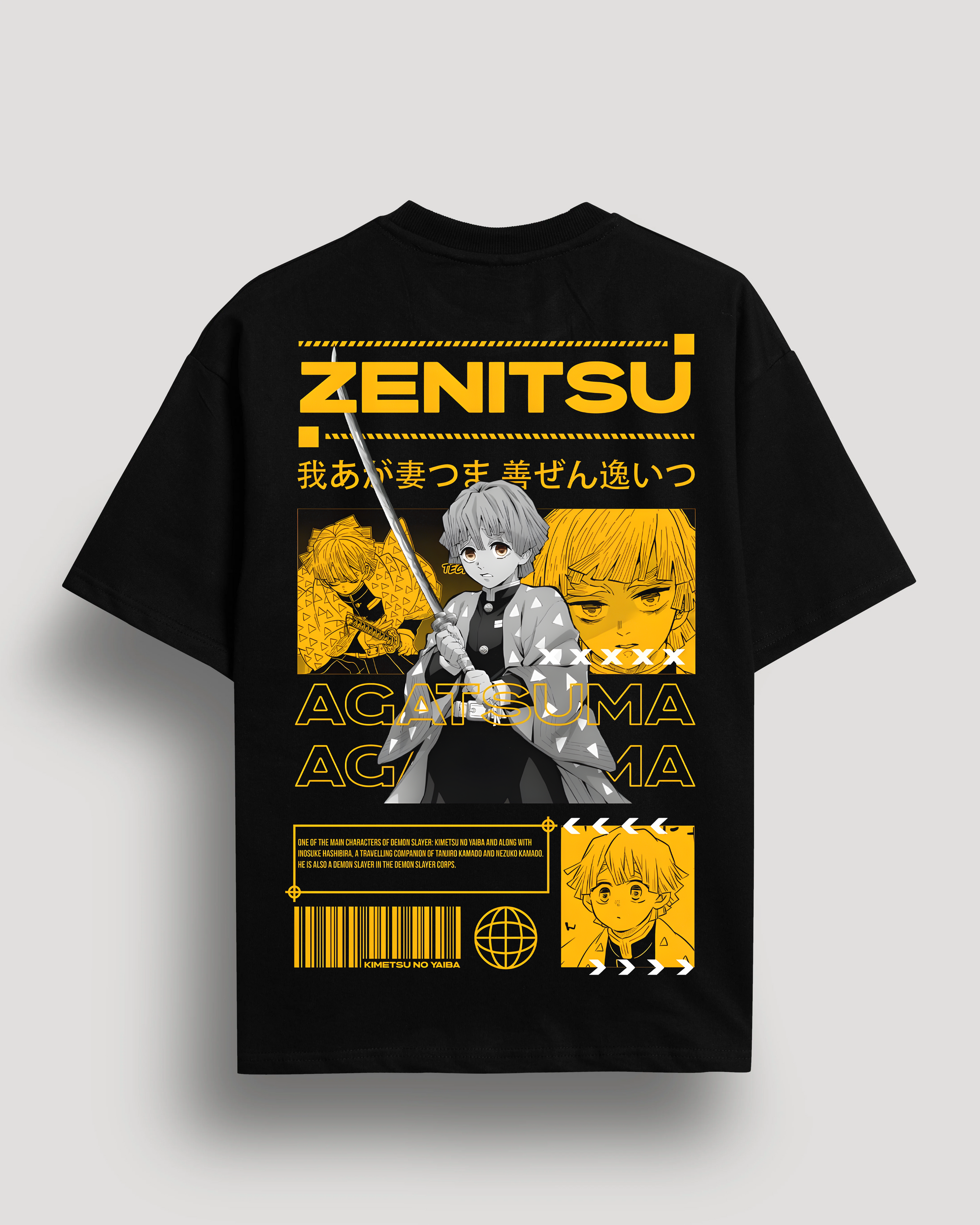 ZENITSU BLACK TEE