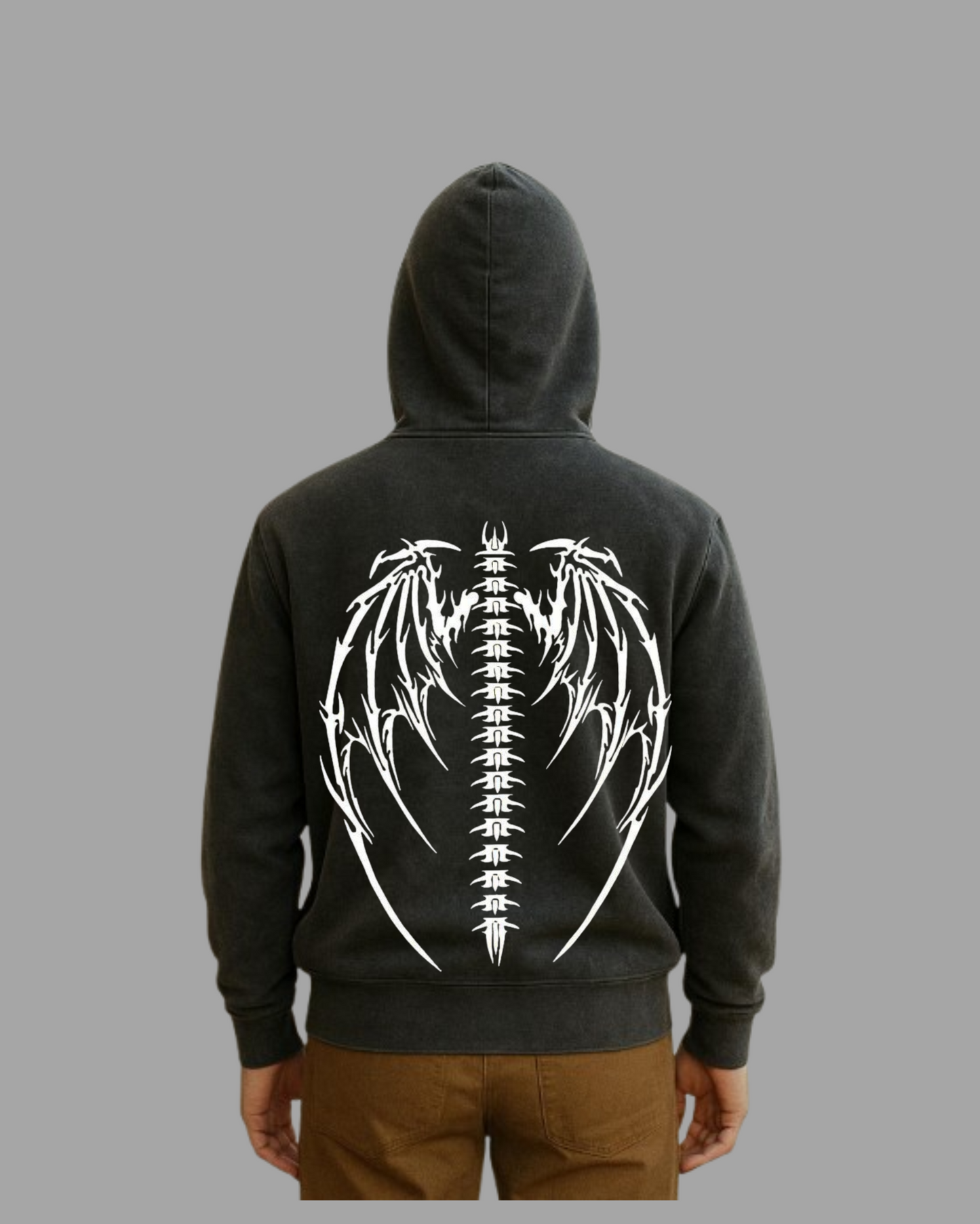 Shadow Reign Set – Spine of Vengeance Hoodie x Arc Surge T-Shirt