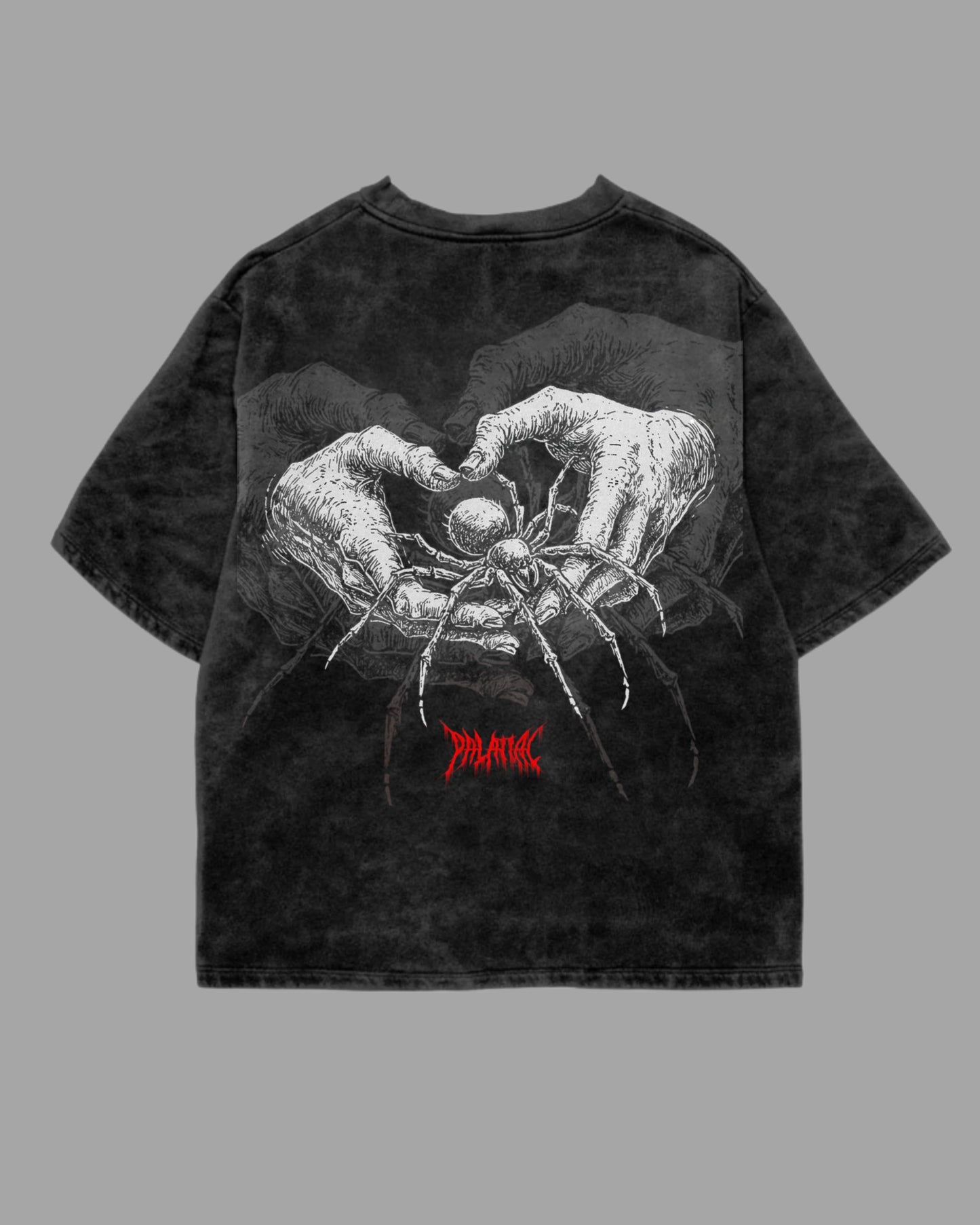 SPIDER ACIDWASH TEE