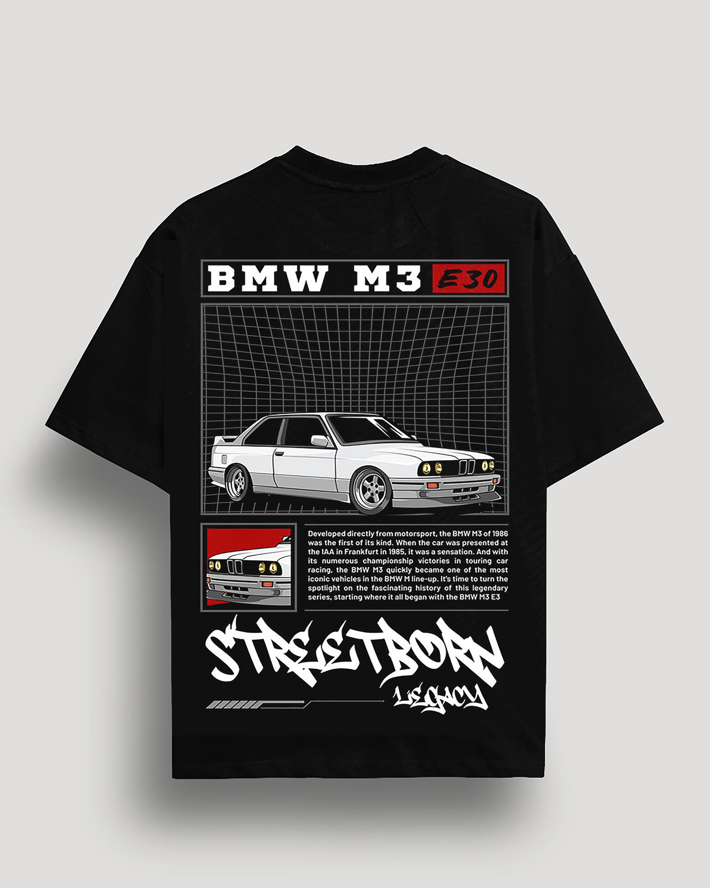 WHITE M3 BMW TEE