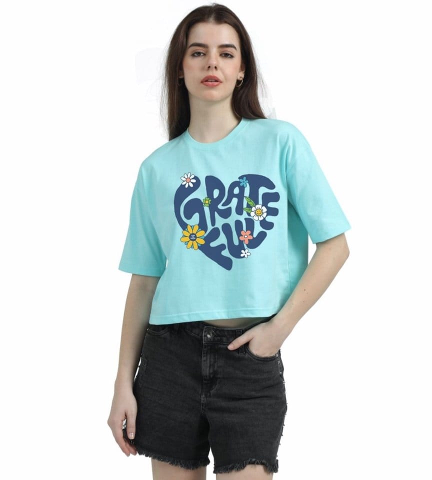 GRATEFUL CROPPED TEE