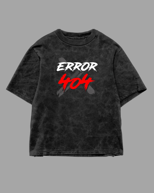 ERROR 404 Acidwash Tee