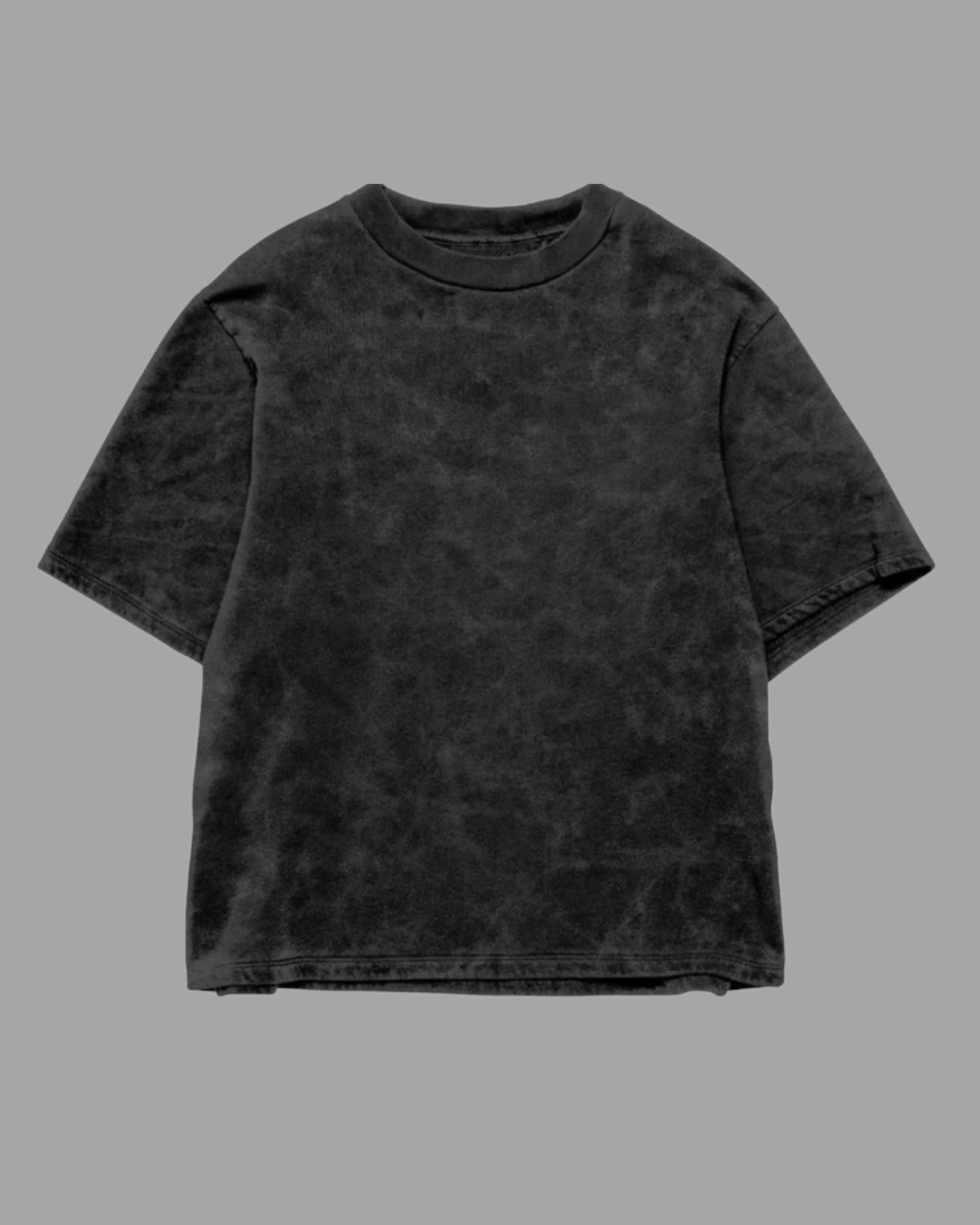 Solid Acid Wash T-Shirt – Limited Edition Look