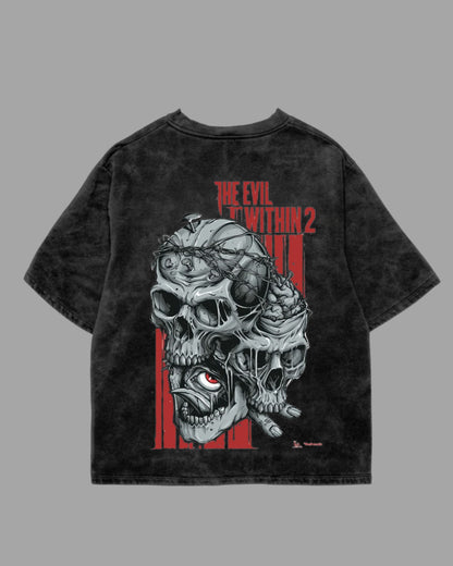 GHOST ACIDWASH TEE