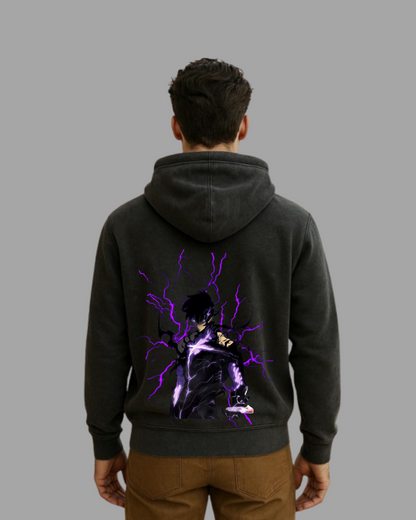 Shadow Surge Duo – Graphic Hoodie & Oversized T-Shirt Combo