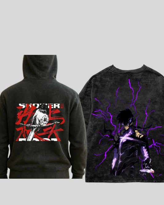 Darkstorm Duo – Crow Strike Hoodie x Arc Surge T-Shirt