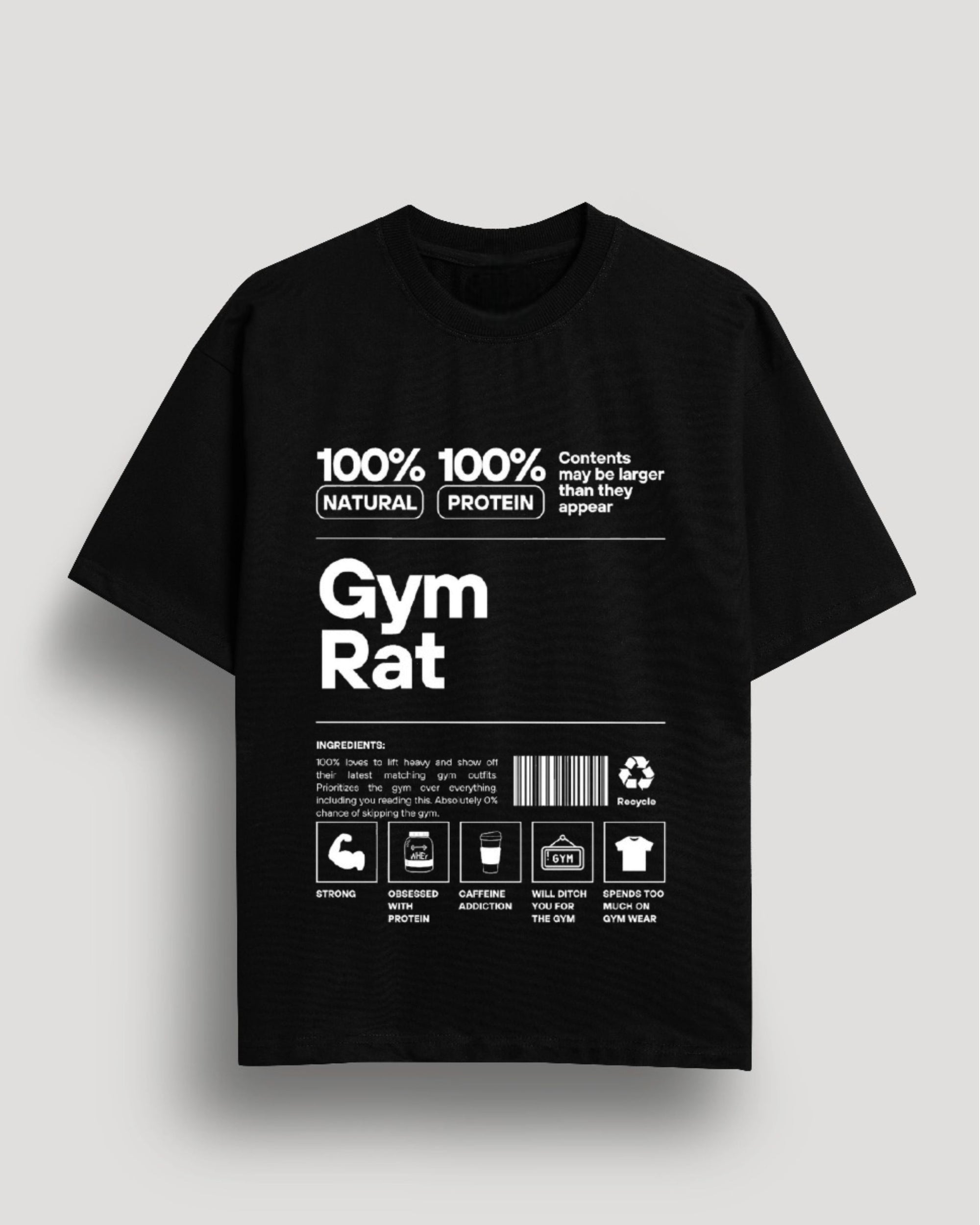 "Dark Vibes" Graphic T-Shirt Combo – Breaking Bad, Gym Rat & Gothic Art Edition (Pack of 3)