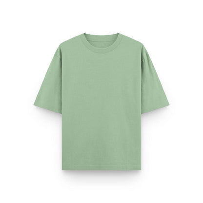 MINT GREEN SOLID OVERSIZED TEE