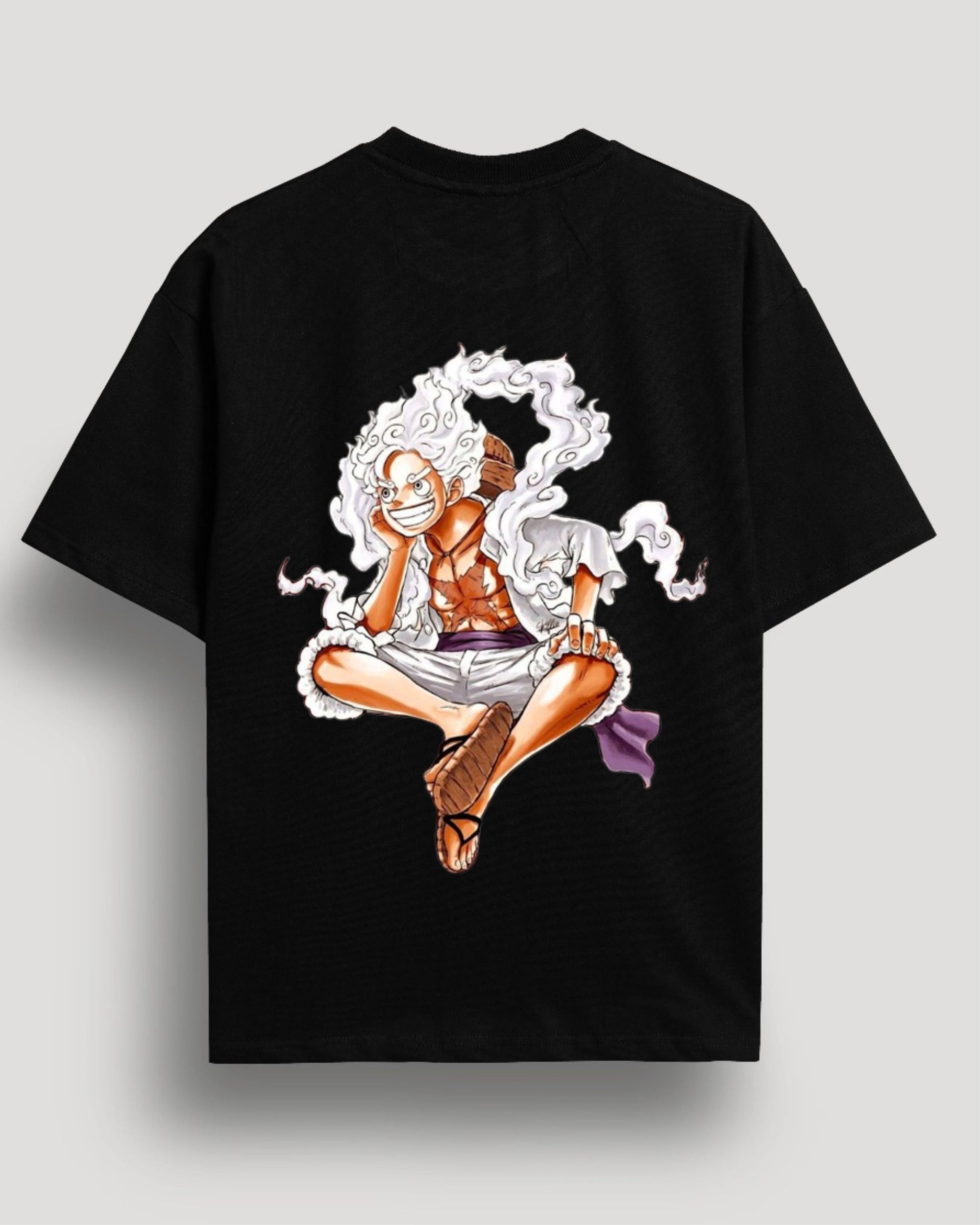 Anime Icons Black Tee Collection – Madara, Luffy & Itachi Tribute