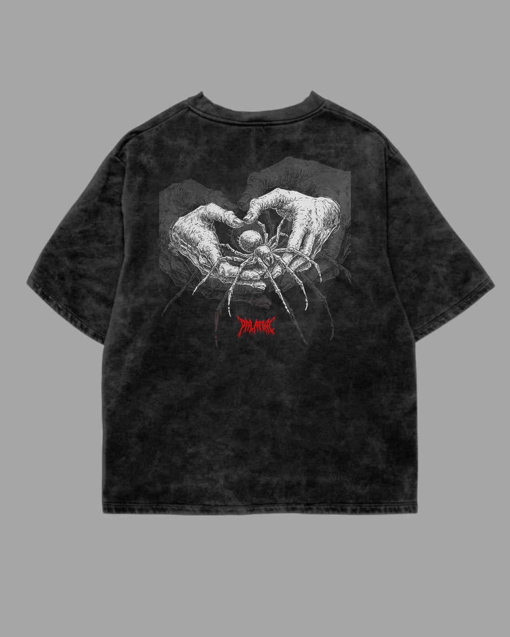 SPIDER ACIDWASH TEE